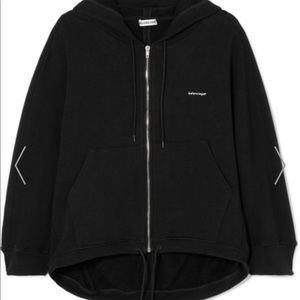Balenciaga zip up hoodie